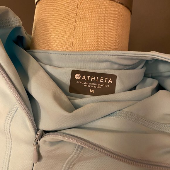 Athleta Rash Guard Swimsuit Ruched Long Sleeve - Picture 7 of 11